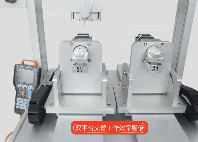 Double station Y-axis motor automatic turning dispensing machine – Shenzhen Xunbo Technology-Screw machine - plasma processing machine -Potting machine - dispensing machine - soldering machine Double station Y-axis motor automatic turning dispensing machine – Shenzhen Xunbo Technology-Screw machine - plasma processing machine -Potting machine - dispensing machine - soldering machine