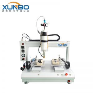 300ml double station hot melt glue dispenser – Shenzhen Xunbo Technology