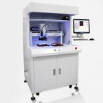 Intelligent floor type double station visual automatic dispensing machine – Shenzhen Xunbo Technology-Screw machine - plasma processing machine -Potting machine - dispensing machine - soldering machine