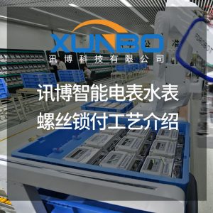訊博智能電表水表螺絲鎖付工藝介紹-訊博鎖螺絲機